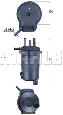 Fuel Filter KL600D