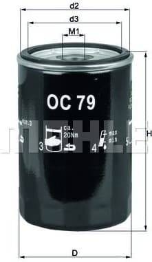 Oil Filter OC79