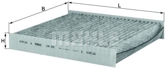Filter, cabin air LAK220