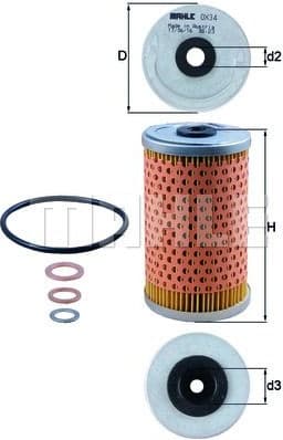 Oil Filter OX34D