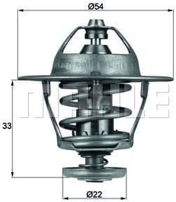 Thermostat, coolant BEHR TX5385D