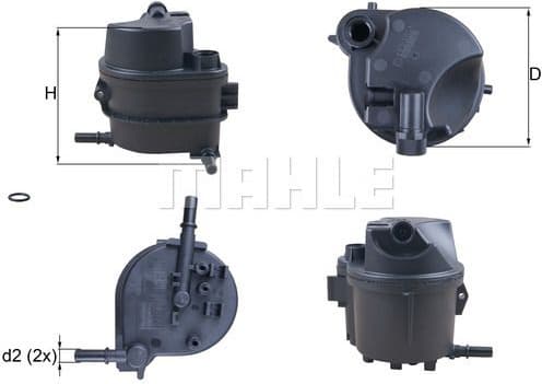 Filter diesel fuel KL777D