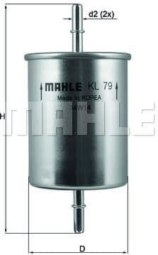 Filter petrol KL79 - image 5
