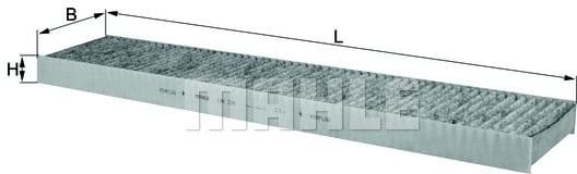 Filter, cabin air LAK226