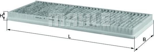 Filter, cabin air LAK45