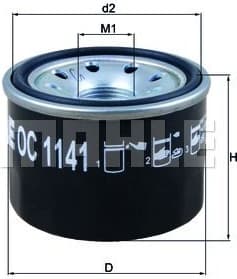 Oil Filter OC1141