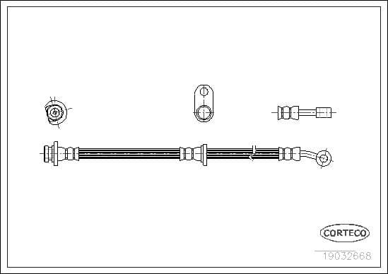 Brake Hose 19032668