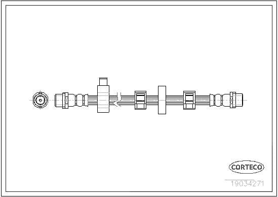 Brake Hose 19034271