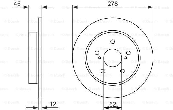 Brake Disc 0986479752