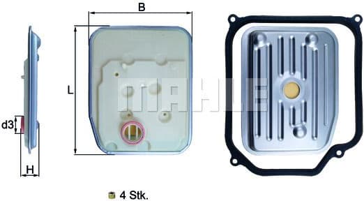Hydraulic Filter, automatic transmission HX147KIT1