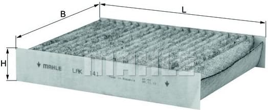 Filter, cabin air LAK141