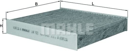 Filter, cabin air LAK923