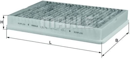 Filter, cabin air LAK79