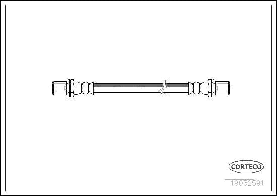 Brake Hose 19032591