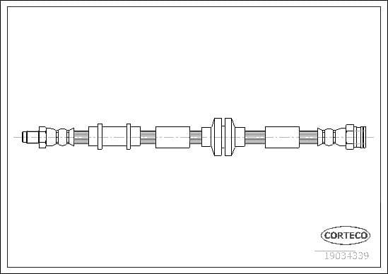 Brake Hose 19034339