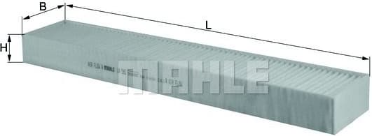 Filter, cabin air LA582