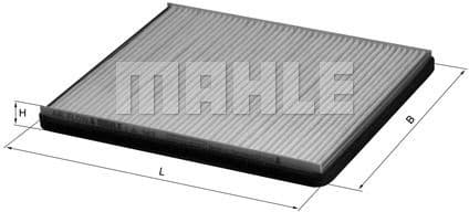 Filter, cabin air LA143