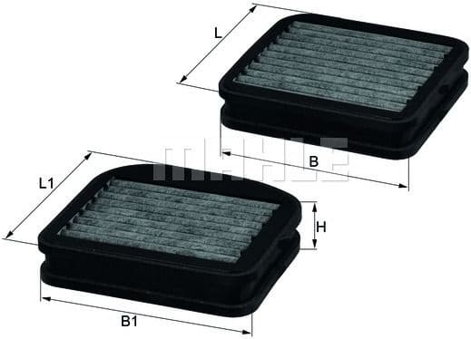 Filter, cabin air LKK72/S