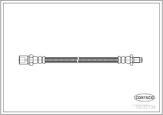 Brake Hose 19032739