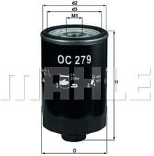 Oil Filter OC279