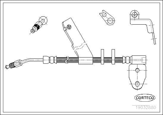 Brake Hose 19032880