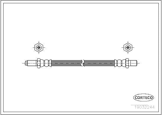 Brake Hose 19032244