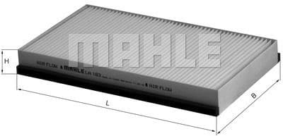 Filter, cabin air LA183