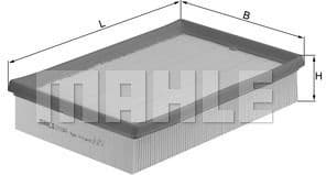 Air Filter LX689 - image 2