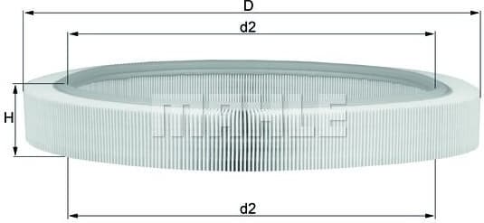 Air Filter LX61 - image 2