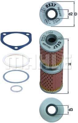 Oil Filter OX37D