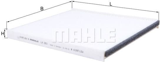 Filter, cabin air LA851