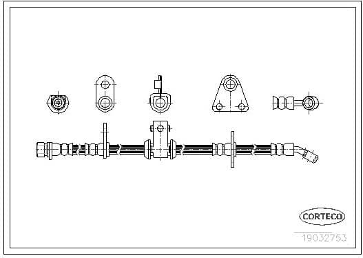 Brake Hose 19032753