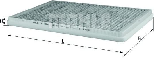 Filter, cabin air LAK81