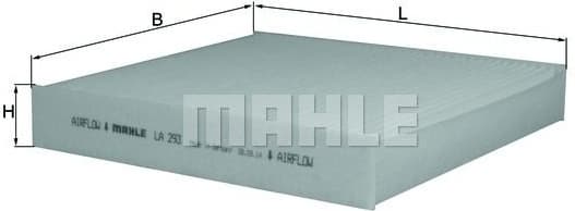 Filter, cabin air LA293