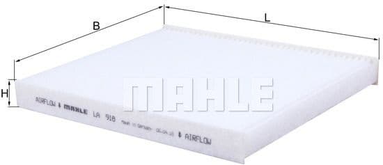 Filter, cabin air LA918