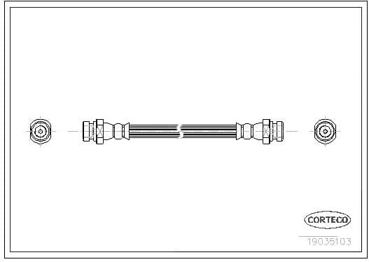 Brake Hose 19035103