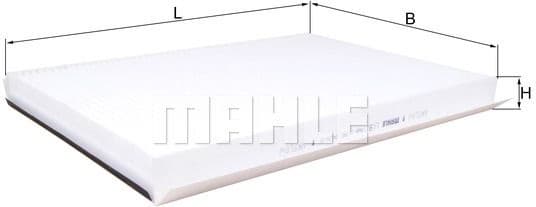 Filter, cabin air LA81