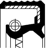 Shaft Seal, manual transmission 12013698B