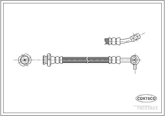 Brake Hose 19033493