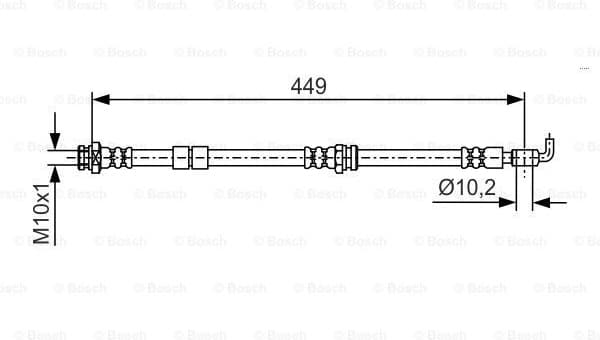 Brake Hose 1987481722