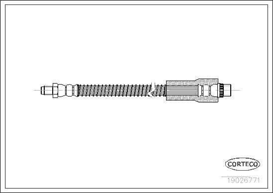 Brake Hose 19026771