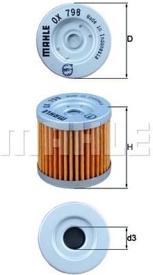 Oil Filter OX798