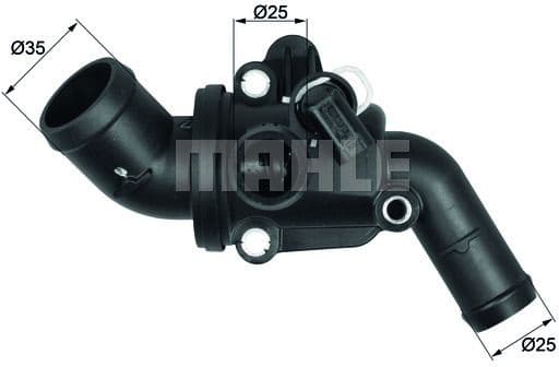 Thermostat, coolant BEHR TI1487