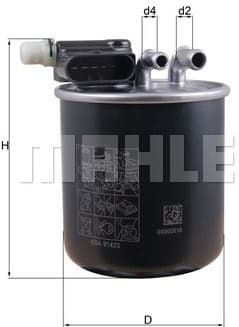 Filter diesel fuel KL948