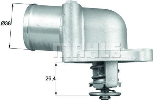 Thermostat, coolant BEHR TI7887D