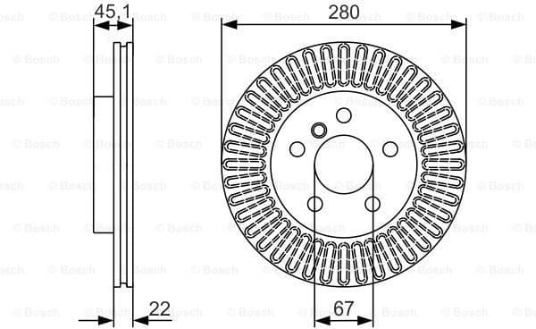 Brake Disc 0986479C97 - image 5