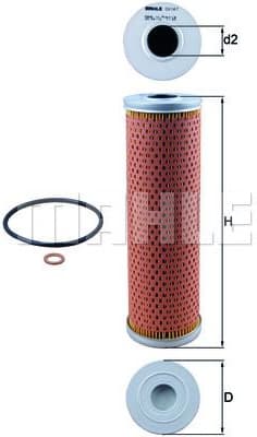 Oil Filter OX147D
