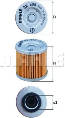 Oil Filter OX805