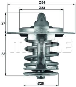 Thermostat, coolant BEHR TX8477