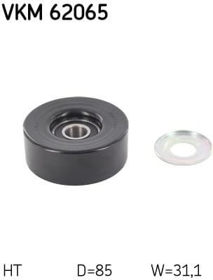 Belt Tensioner, V-ribbed belt VKM62065